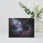 Cradle Fraktal Postkarte (Stehend Vorderseite)