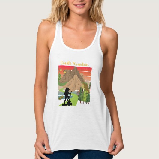 Cradle Mountain Wiker Tank Top (Vorderseite)