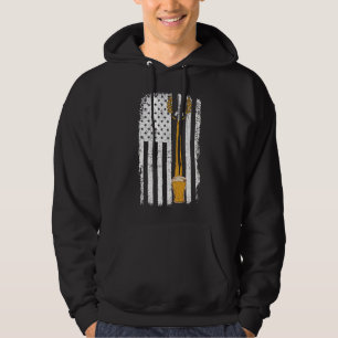 Craft Beer American Flag USA 4. Juli Brauerei Hoodie