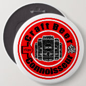 Craft Beer Connoeur Button (Vorne & Hinten)