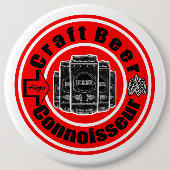 Craft Beer Connoeur Button (Vorderseite)