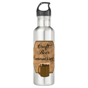 Craft Beer Connoeur Edelstahlflasche