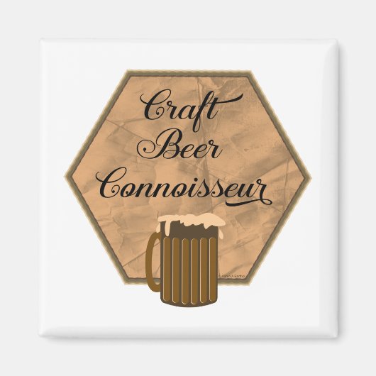 Craft Beer Connoeur Magnet (Vorne)