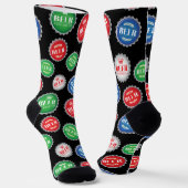 Craft Beer Drinker Neu Bier Caps Socken (Gewinkelt)