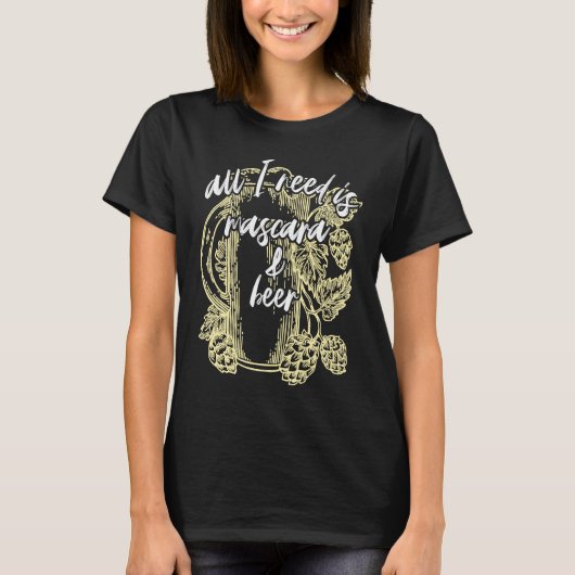 Craft Beer For Women T-Shirt (Vorderseite)