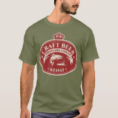 Craft Beer Lovers Kenai Alaska T-Shirt (Vorderseite)