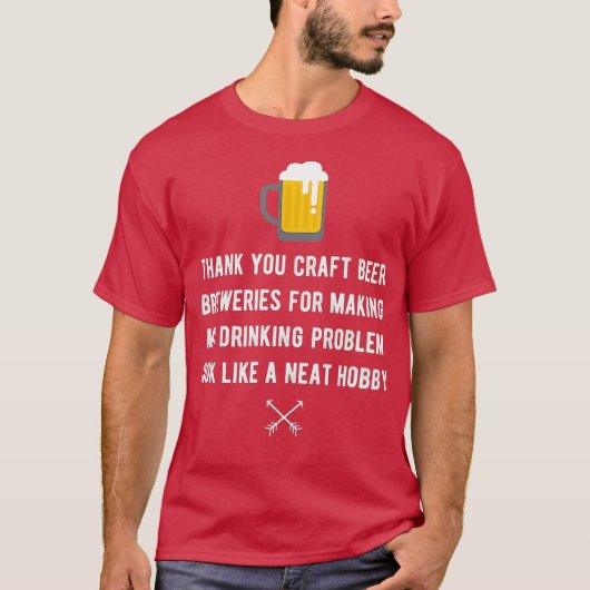 Craft Bierfestival Sonniges Drinken Hobby Vater T-Shirt (Vorderseite)