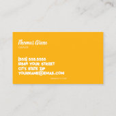 🍺 Craft Brauerei Visitenkarte (Rückseite)