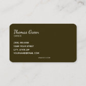 🍺 🥨 Craft Brewery Visitenkarte (Rückseite)