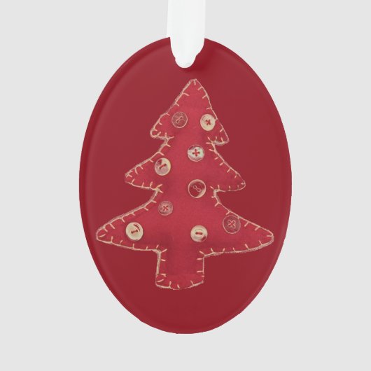 Craft Christmas Tree Ornament (Rückseite)