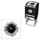 Craft Deko Big Vintag Sunflower Permastempel (Beispiel)