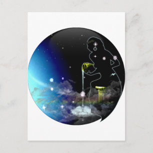 Craft Dungeon Zodiac - Aquarius Postkarte
