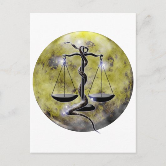 Craft Dungeon Zodiac-Libra Postkarte (Vorderseite)