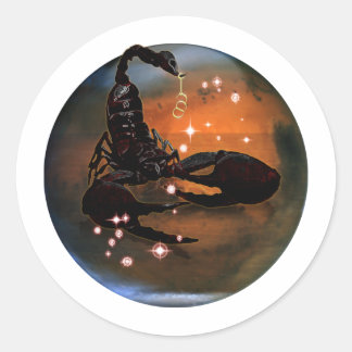 Craft Dungeon Zodiac - Skorpio Runder Aufkleber