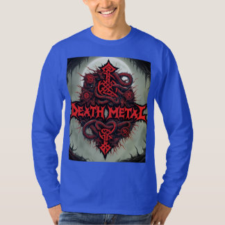 Craft ein Death Metal Logo mit alten Runen T-Shirt