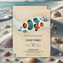 Craft Glitzer Clown Fisch Nemo Kinderdusche