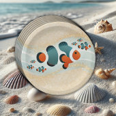 Craft Glitzer Clown Fisch Nemo Kinderdusche Pappteller