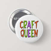 Craft Queen Button (Vorne & Hinten)