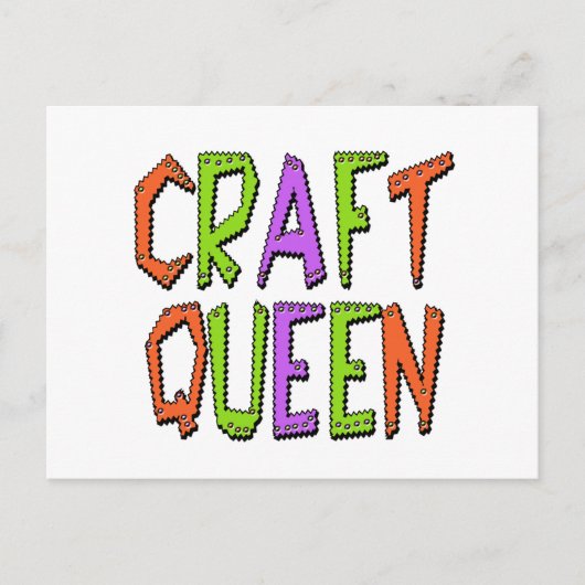 Craft Queen Postkarte (Vorderseite)