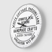 Craft Shop Wall Uhr (Winkel)