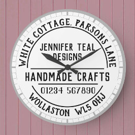 Craft Shop Wall Uhr