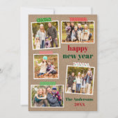 Craft Tape Frohe Weihnachten 5 Foto Kraft (Vorderseite)