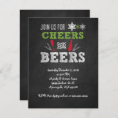 Craft und Bierbrauerei Feiertag Einladung. Einladung (Vorne/Hinten)