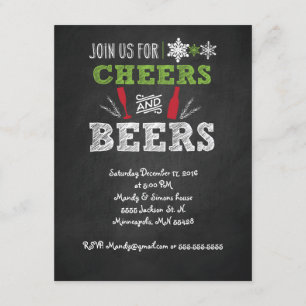 Craft und Bierbrauerei Feiertag Einladung. Einladung