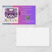 Craft Vinyl Business Card Visitenkarte (Vorne/Hinten)