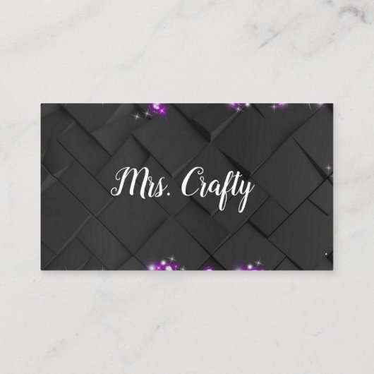 Craft Vinyl Business Card Visitenkarte (Rückseite)