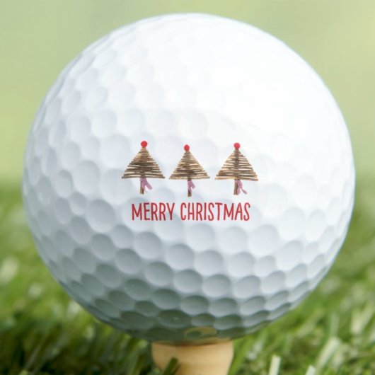Crafted Christmas Trees – Cozy Scandinavian Golfball