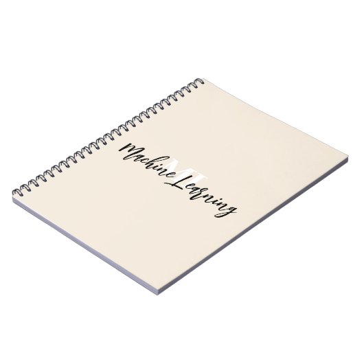 Crafted for Engineers & Data Analysts – ML Pro Notizblock (Linke Seite)