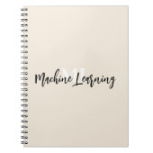 Crafted for Engineers & Data Analysts – ML Pro Notizblock (Vorderseite)