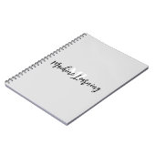 Crafted for Engineers & Data Analysts – ML Pro Notizblock (Linke Seite)