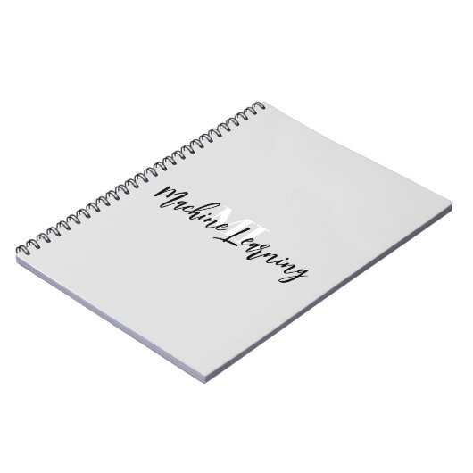 Crafted for Engineers & Data Analysts – ML Pro Notizblock (Linke Seite)