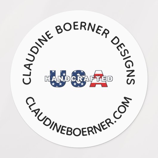 Crafter Business Artist Waterproof Label mit den U Etiketten (Design 1)