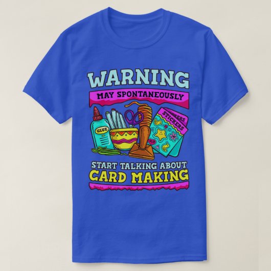 Crafter Crafter Crafting Card Crafter T-Shirt (Design vorne)