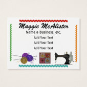 Crafter / Designer / Gift Card / Tag - SRF (Rückseite)