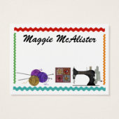 Crafter / Designer / Gift Card / Tag - SRF (Rückseite)