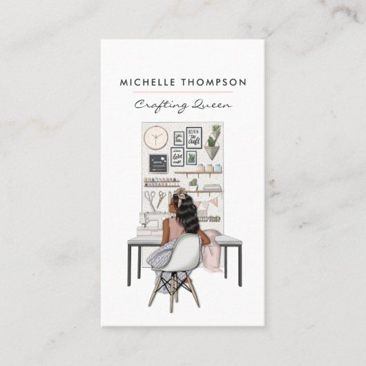 Crafter Visitenkarte (Vorderseite)