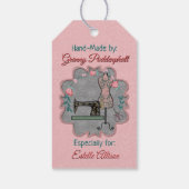 Crafters, Personalisiert handgefertigt von Geschenkanhänger (Rückseite)