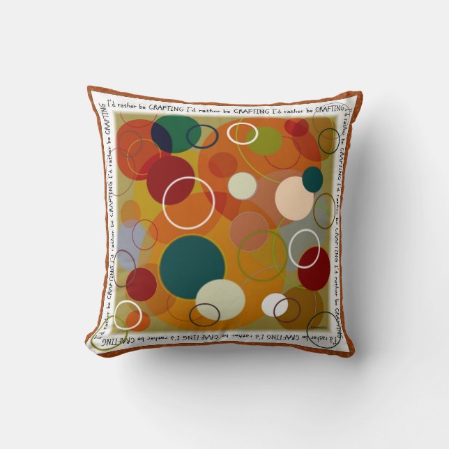Crafters Pillow Kissen (Vorderseite)