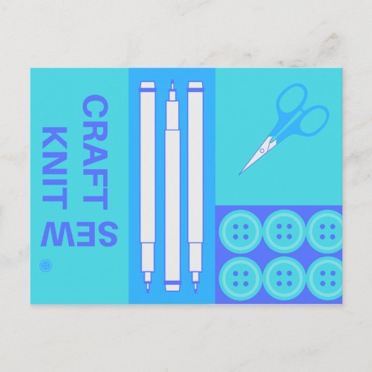 Crafters Postcard Postkarte (Vorderseite)