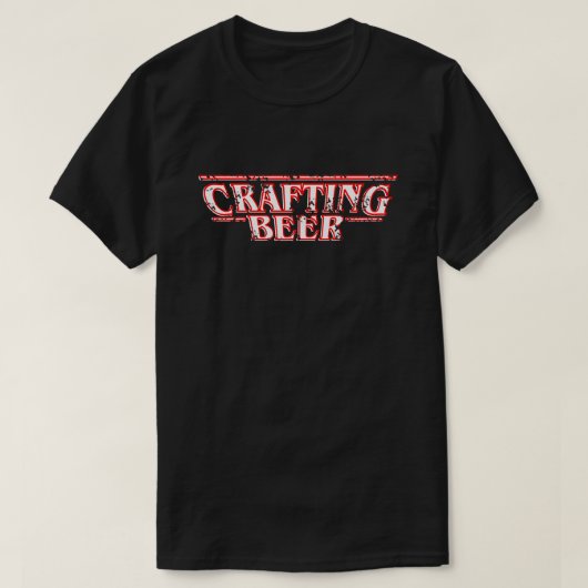 Crafting-Biere T-Shirt (Design vorne)