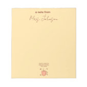 Crafting Compelling Narratives, Inspiring Minds Notizblock (Vorderseite)