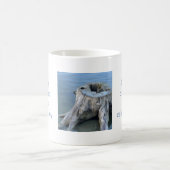 CRAFTING DRIFTWOOD BRINGS CALM AND JOY MUG KAFFEETASSE (Mittel)