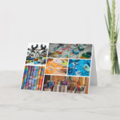 Crafting-Karte Dankeskarte (Vorderseite)