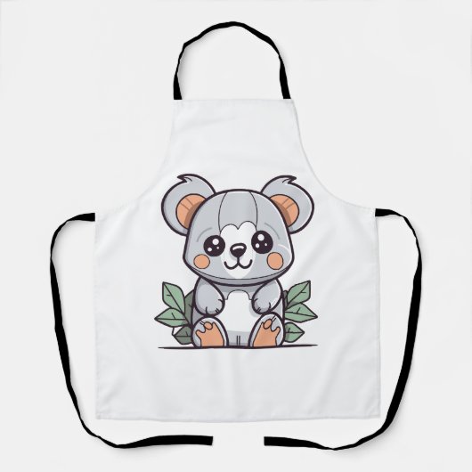 Crafting Kawaii Magic Koala Vector Schürze (Vorderseite)
