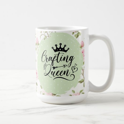 Crafting Queen Coffee Mug Kaffeetasse (Rechts)