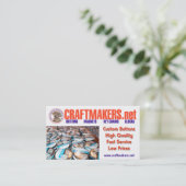 CRAFTMAKERS.net Geschäfts-KARTEN Visitenkarte (Stehend Vorderseite)